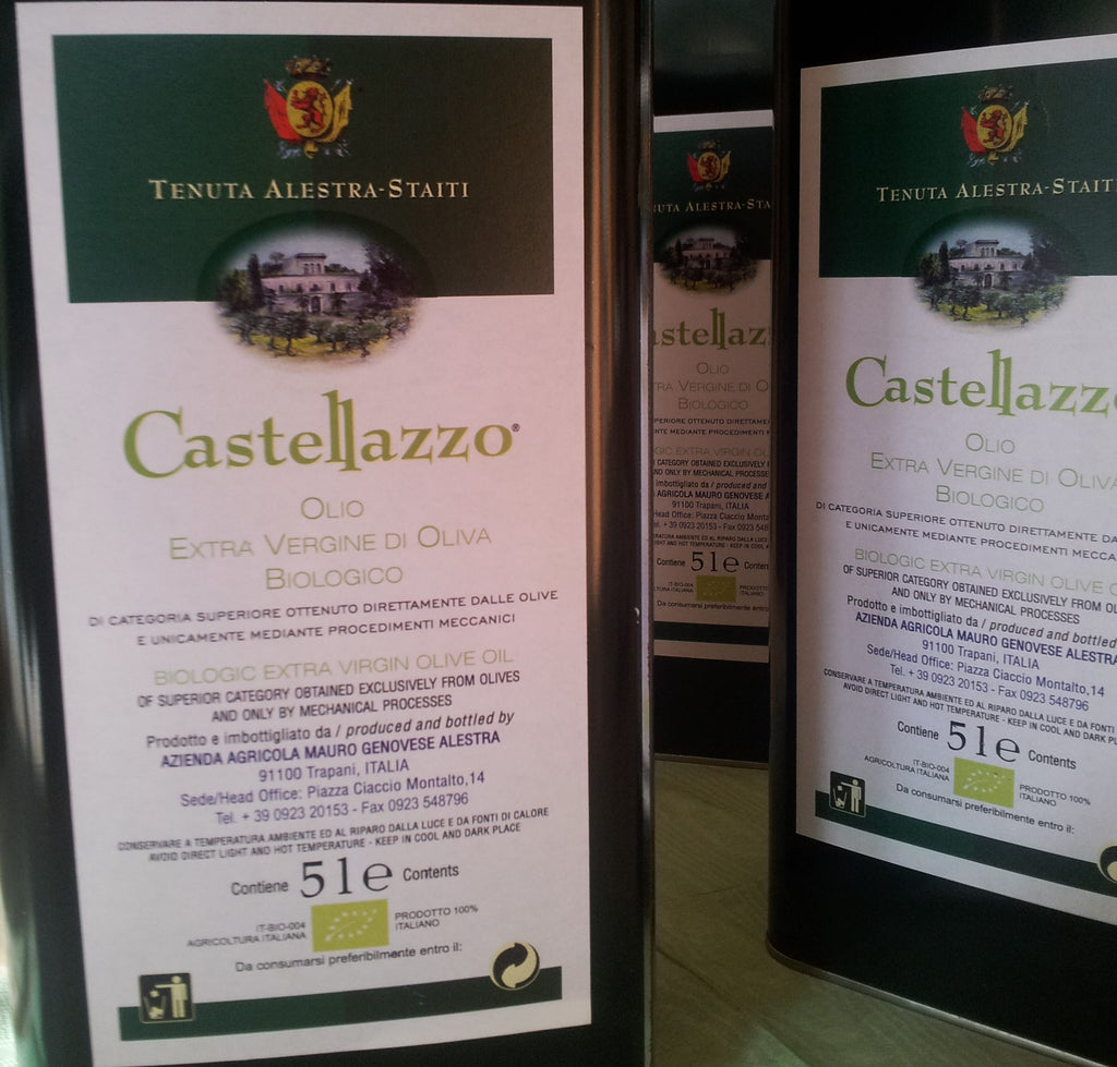 Latta 5 litri olio extravergine biologico di oliva 2025